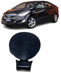 PORTINHOLA TANQUE COMBUSTÍVEL ELANTRA 2014 A 2016 PRETO