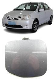 Portinhola Tanque Combustível Etios Sedan 2013 a 2021 Prata