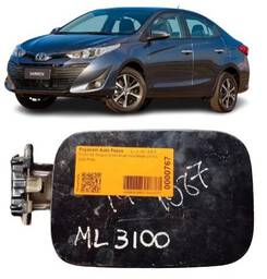 Portinhola Tanque Combustível Yaris Sedan 2019 a 2024 Preto
