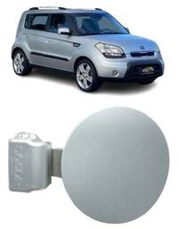 Portinhola Tanque Combustível Soul 2010 a 2019 Prata 