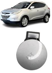 PORTINHOLA TANQUE COMBUSTÍVEL IX35 2010 A 2022 PRATA