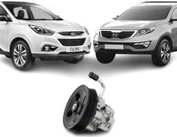 BOMBA DIRECAO HIDRAULICA IX35 2010 A 2022 SPORTAGE 2011 A 16