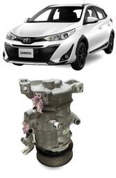 Compressor Ar Condicionado Yaris 1.3 1.5 2019 2020 a 2024