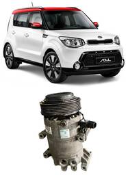 Compressor Ar Condicionado Kia Soul 2009 a 2019