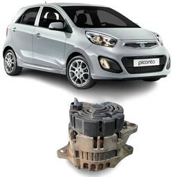 Alternador Picanto 1.0 1.1 2006 2007 2008 2009 2010 2011