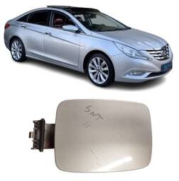 PORTINHOLA TANQUE COMBUSTÍVEL SONATA 2010 A 2014 PRATA 