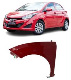 Paralama Esquerdo HB20 2013 a 2019 Original Vermelho