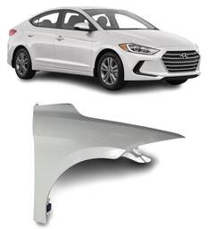 Paralama Direito Elantra 2017 a 2018 Original Branco 