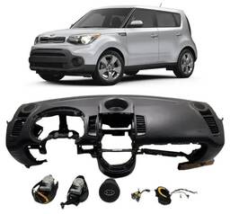 KIT AIRBAG SOUL 2010 A 2014 COMPLETO