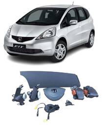 Kit Airbag Honda Fit 2004 a 2008 Completo 