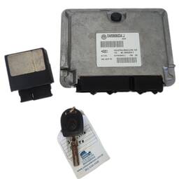 KIT CODE MÓDULO INJEÇÃO VW SAVEIRO PARATI GOL 1.6 AP 06 A 09