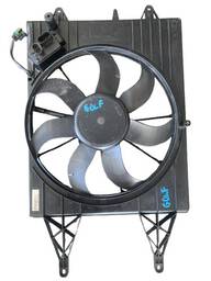 DEFLETOR ELETROVENTILADOR VENTOINHA VW GOLF 2007 A 2014