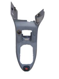 CONSOLE CENTRAL RENAULT CLIO COM BOTÃO ALERTA 2000 A 2012