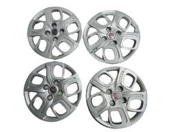 KIT JOGO CALOTA RODA ARO 14 FIAT UNO VIVACE WAY 2011 A 2019