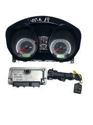 Kit Modulo Injeção Ford Fiesta 1.0 Flex 2014 Original Usado AS6512A650AF