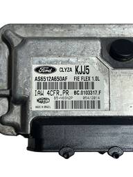 Kit Modulo Injeção Ford Fiesta 1.0 Flex 2014 Original Usado AS6512A650AF