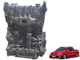 Motor PARCIAL Polo Fox Saveiro GoL 1.6 16v Msi Flex 