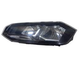 Farol Esquerdo Polo Virtus 18/22 Masc Negra Friso Preto Orig