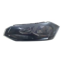 Farol Esquerdo Polo Virtus 18/22 Masc Negra Friso Preto Orig