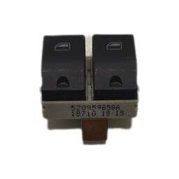BOTÃO VIDRO DUPLO DIANTEIRO VW FOX CROSSFOX 2011 A 2021 ESQ