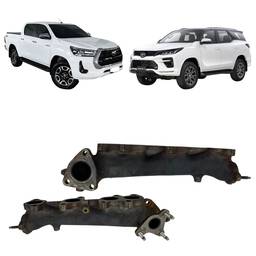 COLETOR ESCAPAMENTO HILUX SW4 2016 2017 Á 2024