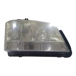 Farol Direito S10 Blazer 2001 a 2011 Cromado C/detalhe
