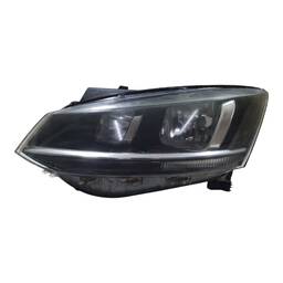 Farol Esquerdo Fox Space 2015 2016 a 2022 Cromado C Detalhe