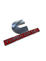 Emblema Dodge Ram Turbo Diesel Cummins Original Usado
