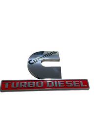 Emblema Dodge Ram Turbo Diesel Cummins Original Usado