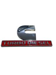 Emblema Dodge Ram Turbo Diesel Cummins Original Usado