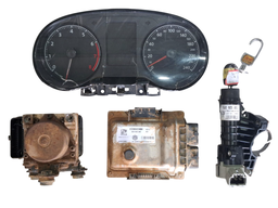 kit code modulo COM CHAVE injeçao vw saveiro 1.6 robust 2021
