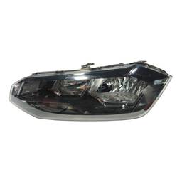 Farol Esquerdo Polo Virtus 18/22 Masc Negra Friso Preto 