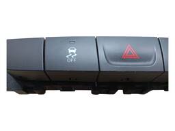 BOTAO PISCA ALERTA CONTROLE TRACAO TORO 2017 A 2024 PRETO