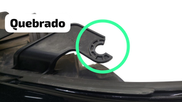 FAROL ESQUERDO DISCOVERY SPORT 2015 2016 A 2019 COM DETALHE 