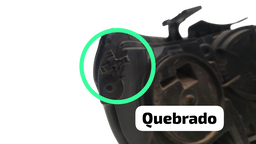 FAROL ESQUERDO DISCOVERY SPORT 2015 2016 A 2019 COM DETALHE 