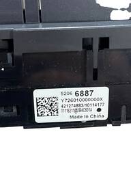 Comando Botão Alerta GM S10 Trailblazer 2017/2022 52066887