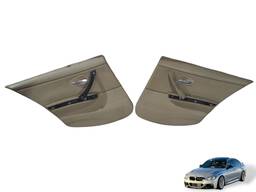 PAR DE FORRO DE PORTA TRASEIRO CARAMELO BMW 320I 2006 Á 2012