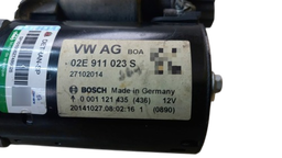 MOTOR PARTIDA JETTA PASSAT Q3 A3 A4 FUSCA 2.0 TSI 09/ BOSCH