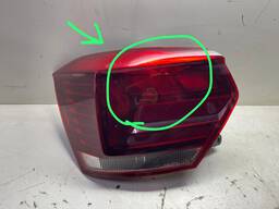 LANTERNA TRASEIRA ESQUERDA POLO 2018 A 2022 RECUPERADA