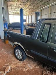 Recorte Traseiro LD Strada Adventure 1.8 Flex 2007 C/Detalhe