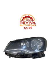 Farol Esquerdo Gol Saveiro Voyage G6 Foco Duplo Friso Cromad