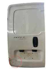 Tampa traseira esquerda fiorino furgão 2014/2022 c/detalhe