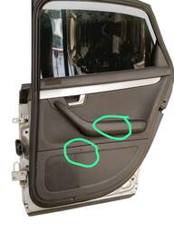 PORTA TRASEIRA DIREITA AUDI A4 2005 2006 A 2008