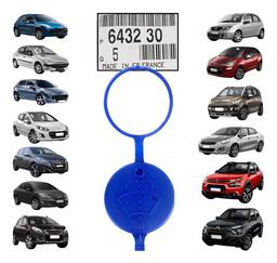 Tampa Reservatório Agua Limpador Peugeot Citroen 643230