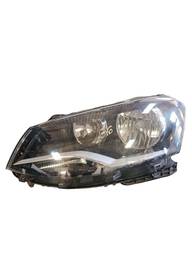 Farol Esquerdo Gol Saveiro Voyage G6 Foco Duplo Friso Detalh