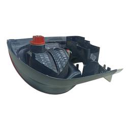 LANTERNA TRASEIRA ESQUERDA GOL G4 CARCAÇA VERMELHA E PRETA