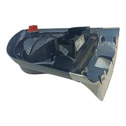 LANTERNA TRASEIRA ESQUERDA GOL G4 CARCAÇA VERMELHA E PRETA