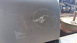 PORTA TRASEIRA DIREITA UNO WAY 2011 A 2021 C/ FURO MOLDURA