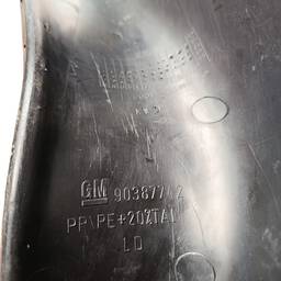 MOLDURA COBERTURA INTERNA INFERIOR CORSA 2000-2002 PRETO