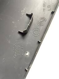 ACABAMENTO COLUNA PARABRISA DIREITO PALIO 1998 A 2003 CINZA